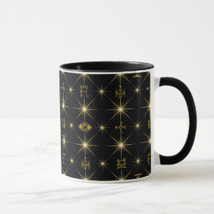 Magical Symbols Pattern Mug