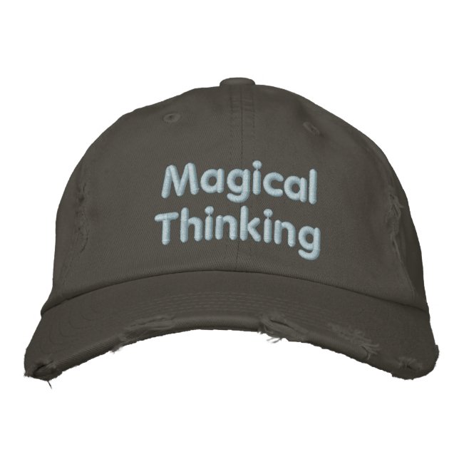 Magical Thinking Embroidered Hat (Front)