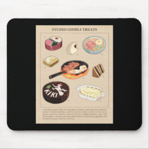 Magical Treats Food From Studio Ghibli Films Stick Mouse Pad