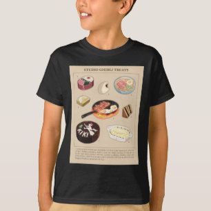Magical Treats Food From Studio Ghibli Films Stick T-Shirt