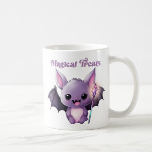 Magical Treats with Cute Bats Coffee Mug