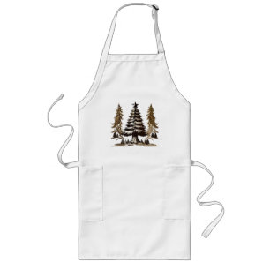 Magical Tree Long Apron