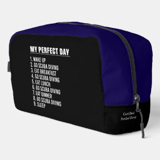 Magical Underwater Exploration by a Scuba Diver Dopp Kit