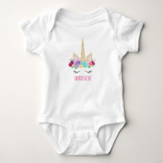 Magical Unicorn 1st Birthday Baby Shirt