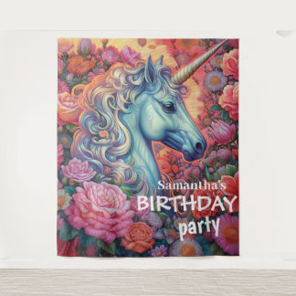 Magical Unicorn Backdrop Tapestry