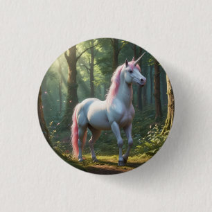 Magical Unicorn Birthday 3 Cm Round Badge