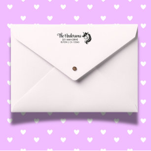 Magical Unicorn Birthday Bash Self-inking Stamp