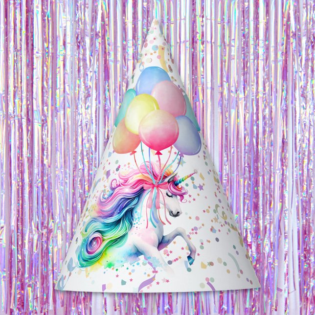 Magical Unicorn Birthday  Party Hat (Creator Uploaded)