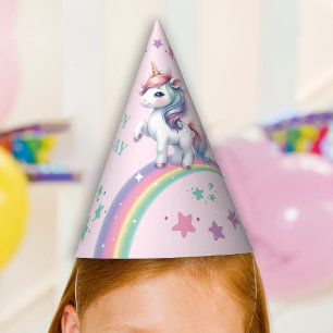 Magical Unicorn Birthday Party Party Hat