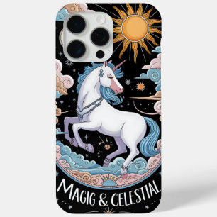 Magical Unicorn Celestial Dream Design iPhone 15 Pro Max Case