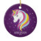 Magical Unicorn Christmas Ornament