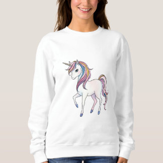Magical Unicorn Dreams - Whimsical Fantasy Design Sweatshirt