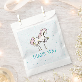 Magical Unicorn Fairytale Party Favour Bag