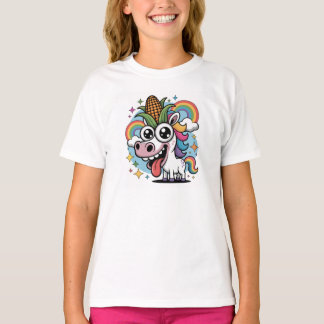 Magical Unicorn - Fantastically Corny Creature T-Shirt