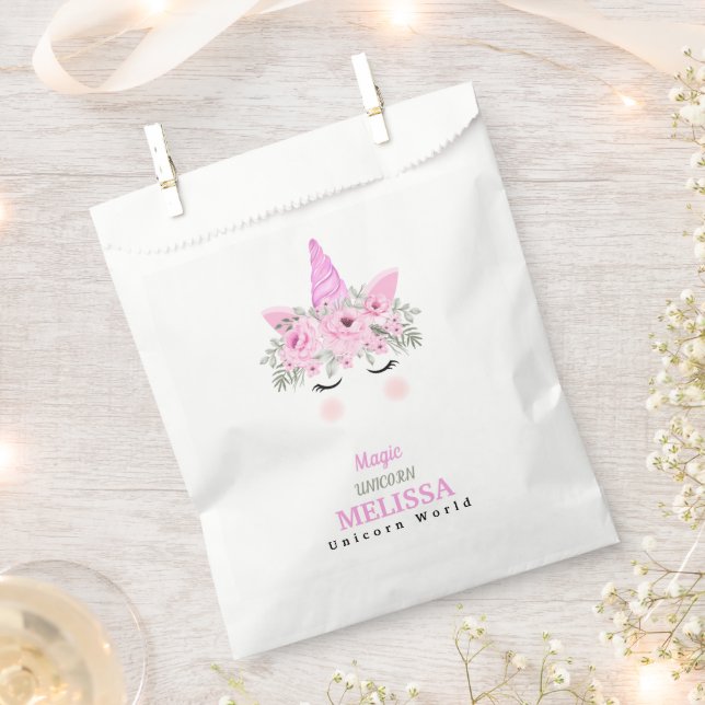Magical unicorn  favour bags (Clipped)