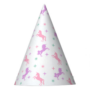 Magical Unicorn Girls Birthday Party Hat
