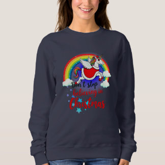 Magical Unicorn Holiday Design Sweatshirt