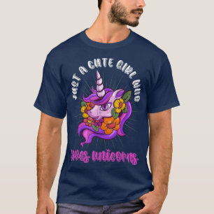 Magical Unicorn Lover Girls Women Fairytale Fantas T-Shirt