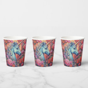 Magical Unicorn  Paper Cups