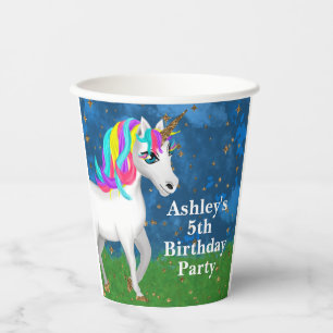 Magical Unicorn Paper Cups