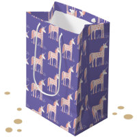 Magical Unicorn Pattern Purple