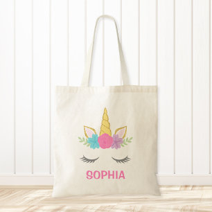 Magical Unicorn Personalised Tote Bag