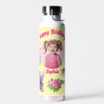 Magical Unicorn Photo Birthday Water Bottle Gift<br><div class="desc">Make every birthday extra magical with this enchanting Unicorn Photo Water Bottle! Designed with a dreamy unicorn theme, this bottle can be personalised with your favourite photo, turning it into a truly one-of-a-kind gift. Perfect for kids, unicorn lovers, or anyone who adores a touch of fantasy, it adds sparkle and...</div>