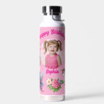 Magical Unicorn Photo Birthday Water Bottle Gift<br><div class="desc">Make every birthday extra magical with this enchanting Unicorn Photo Water Bottle! Designed with a dreamy unicorn theme, this bottle can be personalised with your favourite photo, turning it into a truly one-of-a-kind gift. Perfect for kids, unicorn lovers, or anyone who adores a touch of fantasy, it adds sparkle and...</div>