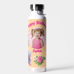 Magical Unicorn Photo Birthday Water Bottle Gift<br><div class="desc">Make every birthday extra magical with this enchanting Unicorn Photo Water Bottle! Designed with a dreamy unicorn theme, this bottle can be personalised with your favourite photo, turning it into a truly one-of-a-kind gift. Perfect for kids, unicorn lovers, or anyone who adores a touch of fantasy, it adds sparkle and...</div>