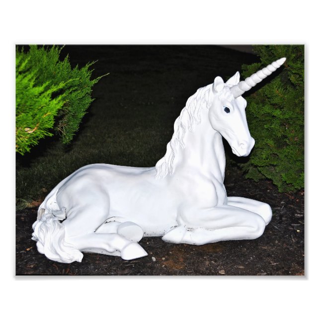 Magical Unicorn Photo Print (Front)