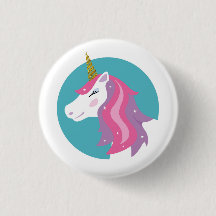 Magical Unicorn Pin Badge