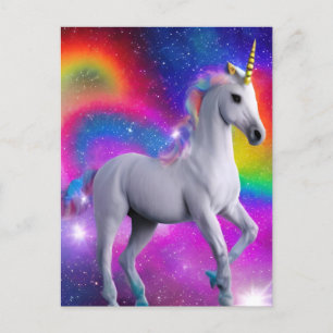 Magical Unicorn Postcard