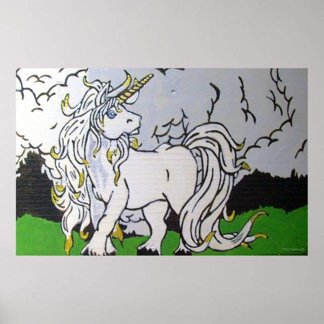 Magical Unicorn Poster (Front)