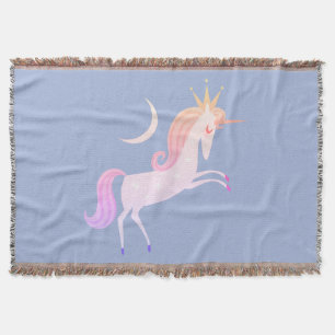 magical unicorn throw blanket