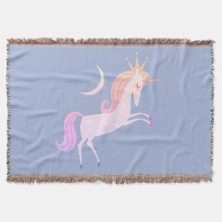 magical unicorn throw blanket