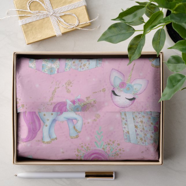 Magical Unicorn Tissue Paper (Gift)