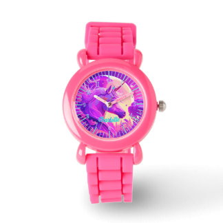 Magical Unicorn under the Moonlight Watch