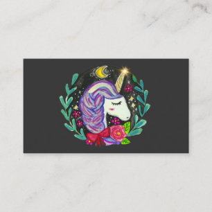 Magical Unicorn Vibes  Business Card