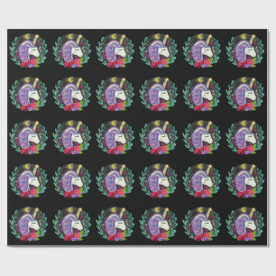 Magical Unicorn Vibes  Wrapping Paper