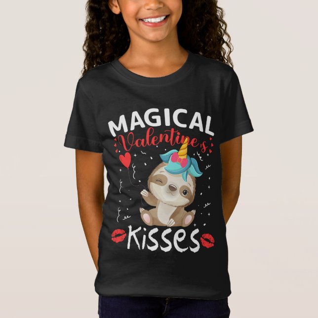 Magical Valentine's Kisses T-Shirt (Front)