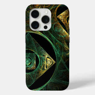 Magical Vibrations Abstract Art iPhone 15 Pro Case