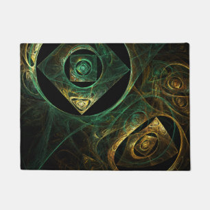 Magical Vibrations Abstract Art Doormat