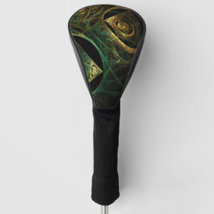 Magical Vibrations Abstract Art Golf Head Cover