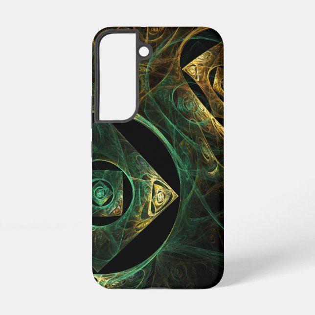 Magical Vibrations Abstract Art Samsung Galaxy S22 Case (Back)