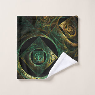 Magical Vibrations Abstract Art Wash Cloth