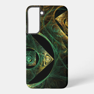 Magical Vibrations Abstract Fractal Art Design Samsung Galaxy Case