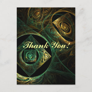 Magical Vibrations Thank You Postcard