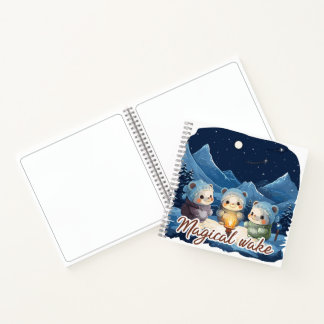 Magical wake notebook