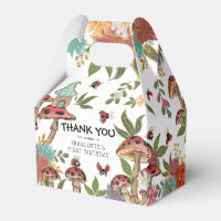 Magical Watercolor Cute Ladybug Girls Birthday