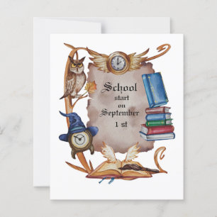 Magical watercolor vintage